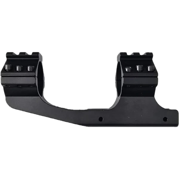 25MM/30MM SINGLE PIECE DOVETAIL MOUNT WITH OVERHANG AND ACCESSORY MOUNT