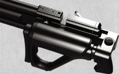 Acutac Tactical PCP air rifle with air bottle, 5.5mm