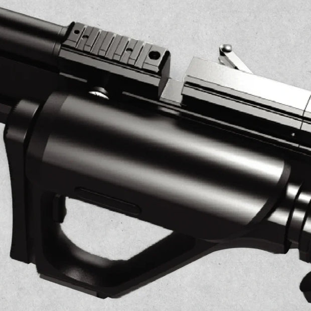 Acutac Tactical PCP air rifle with air bottle, 5.5mm