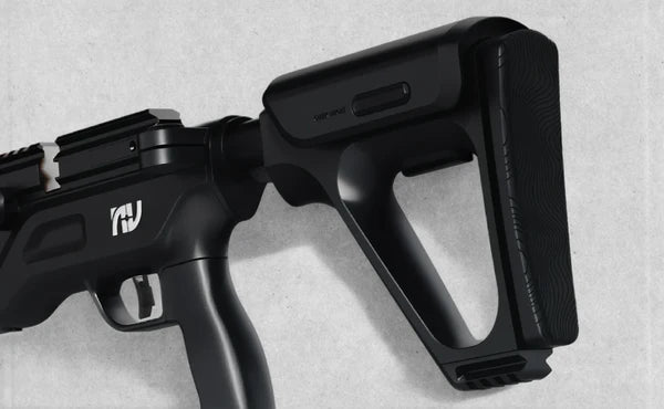 Acutac Tactical PCP air rifle with air bottle, 5.5mm