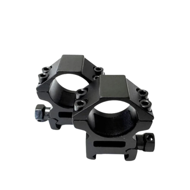 2-Piece Low Picatinny Scope Mount Set, 25mm