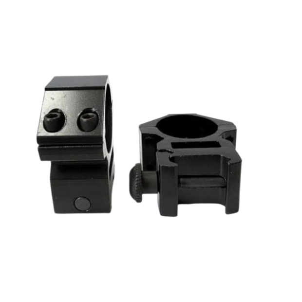 1"/25mm low to medium Picatinny mount set