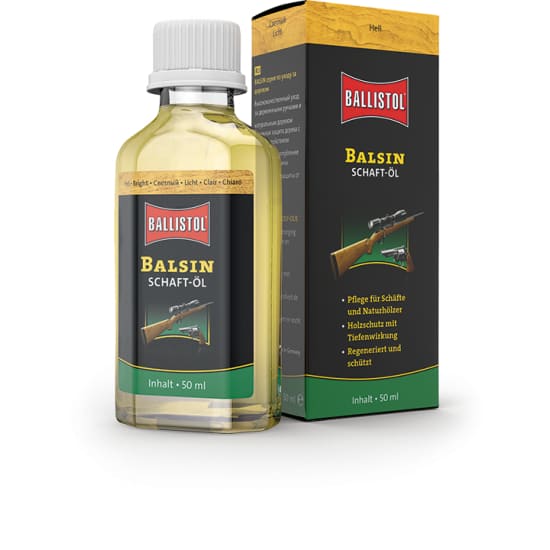 Ballistol Balsin Stock Oil, Bright, 50ML