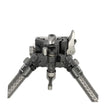 Carbon Fibre Bipod with standard and spike feet
