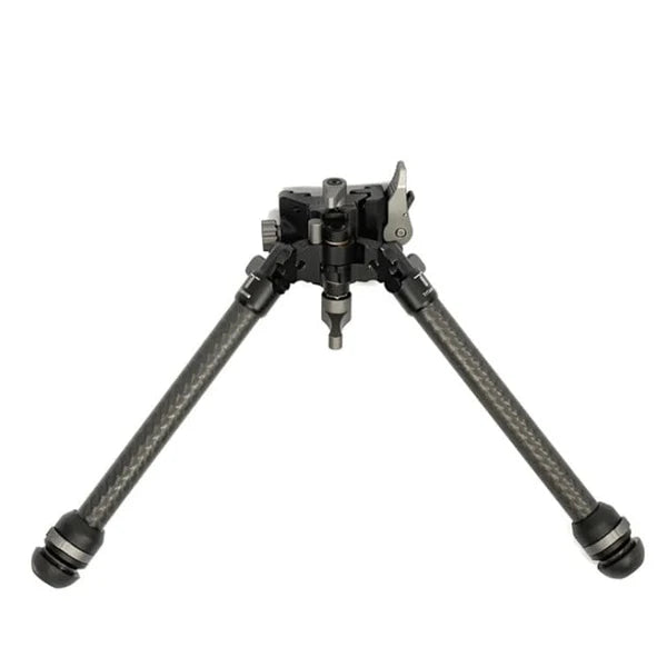 Carbon Fibre Bipod with standard and spike feet