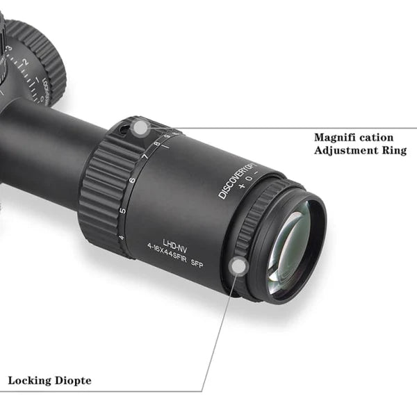 Discovery LHD-NV 4-16X44 SFIR SFP scope