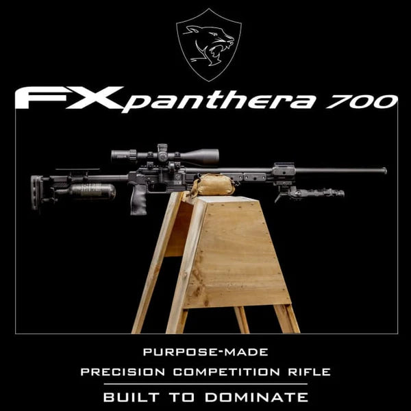 FX Air Rifle Panthera .22 EXP Black - 700