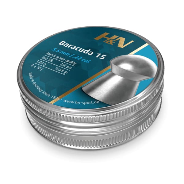 H&N Baracuda 15 grain/250s