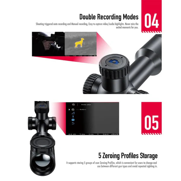 iAiming Thermal Imaging Scope IA612 LRF 640X512 Resolution