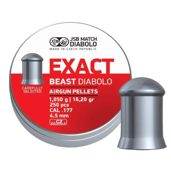 JSB Diabolo Exact Beast .177, 250/Tin, 16.2Gr