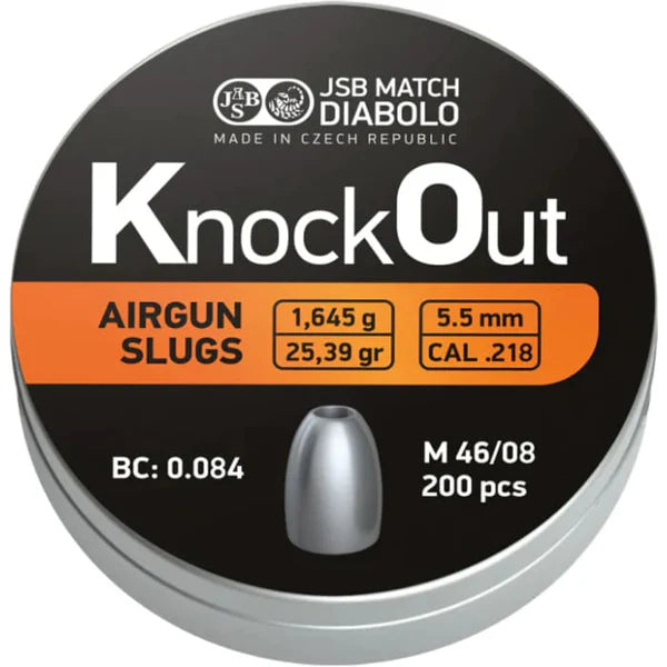 JSB Knock out Slug .218
