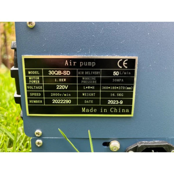 titanium water cooled compressor