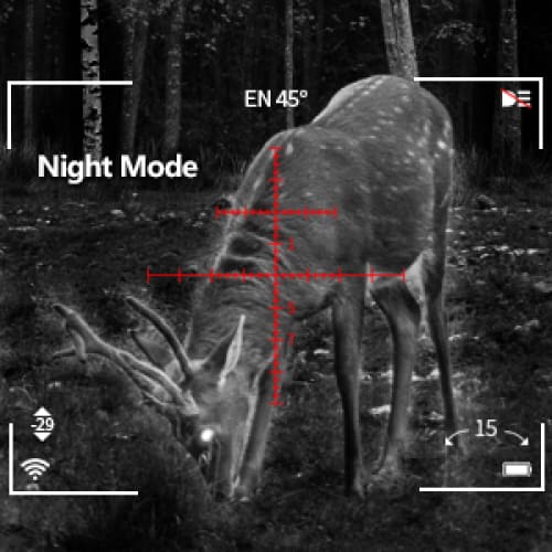 OWLNV L3-LRF Digital Night Vision Rifle Scope with Laser Range Finder For Nighttime and Daytime