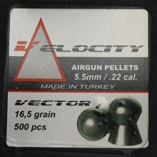 Velocity Airgun Pellets 5.5mm 16gr